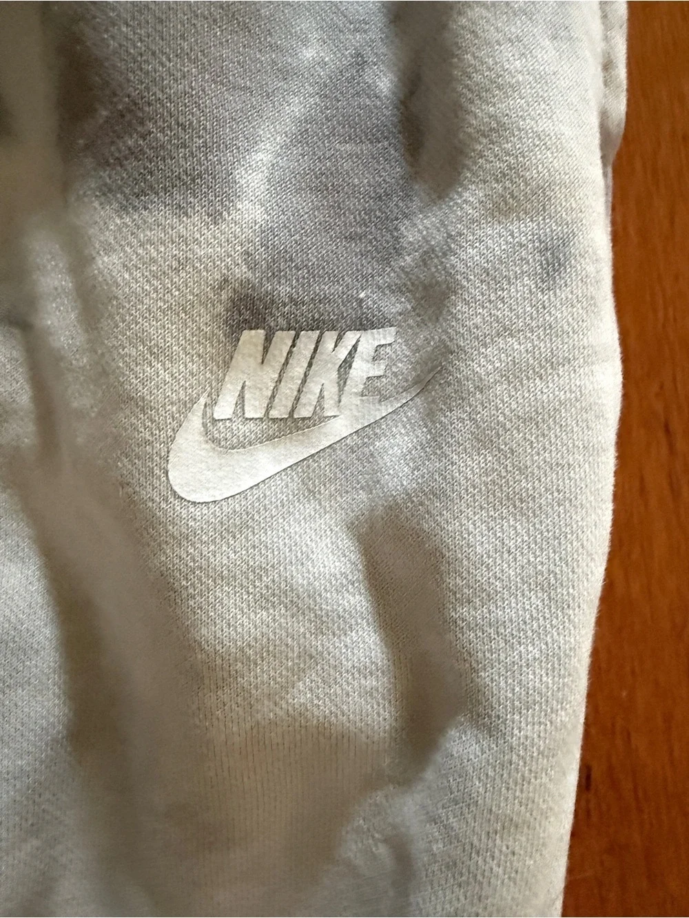 Nike Men's Gray Tie-Dye Jogger Sweatpants - Casual Comfort, guc, sz L